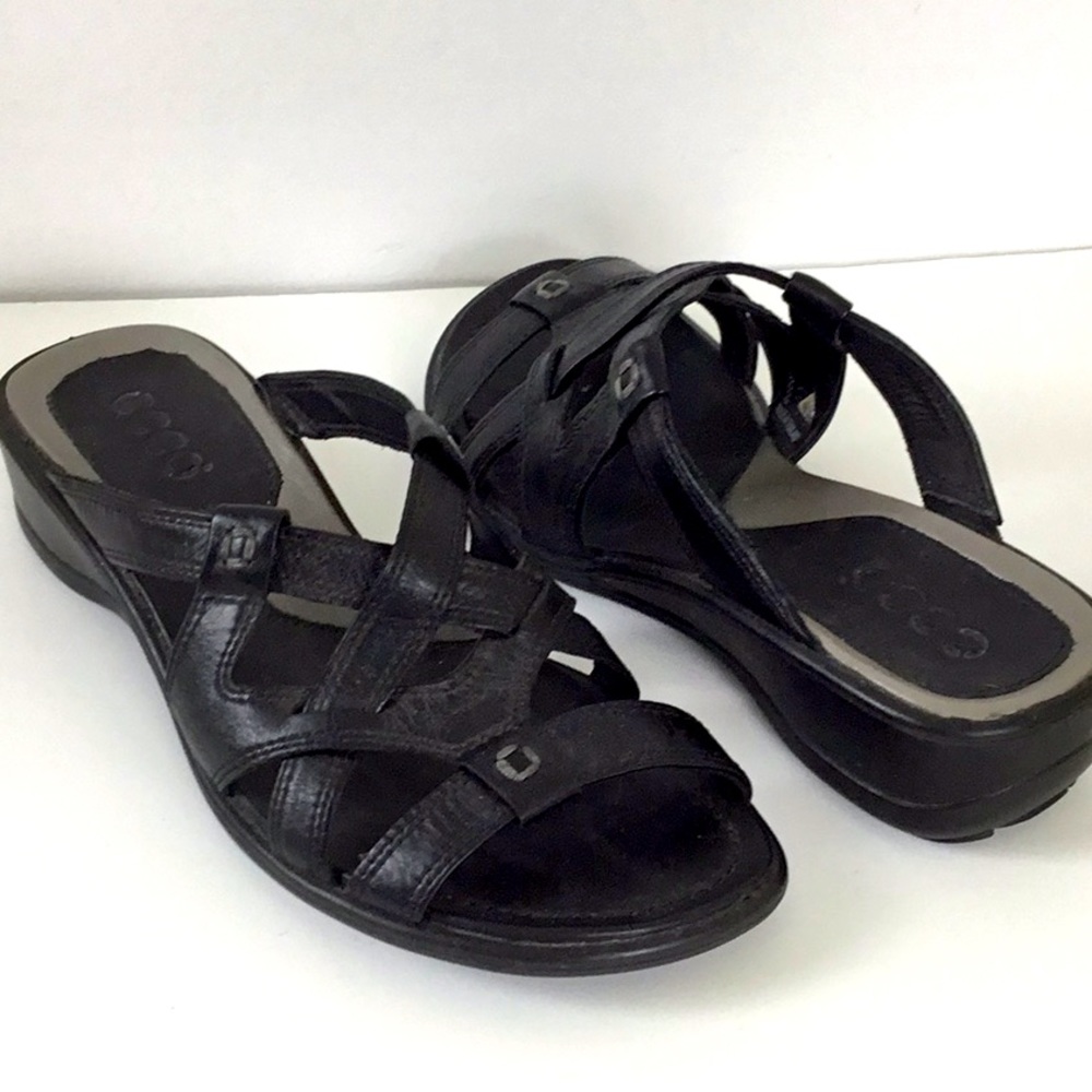 Ecco Black Women's Sandals